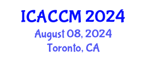 International Conference on Anesthesiology and Critical Care Medicine (ICACCM) August 08, 2024 - Toronto, Canada