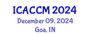 International Conference on Anesthesiology and Critical Care Medicine (ICACCM) December 09, 2024 - Goa, India