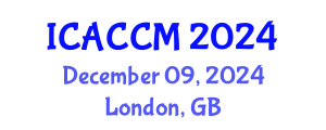 International Conference on Anesthesiology and Critical Care Medicine (ICACCM) December 09, 2024 - London, United Kingdom