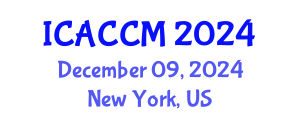 International Conference on Anesthesiology and Critical Care Medicine (ICACCM) December 09, 2024 - New York, United States