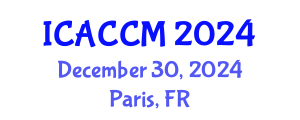 International Conference on Anesthesiology and Critical Care Medicine (ICACCM) December 30, 2024 - Paris, France