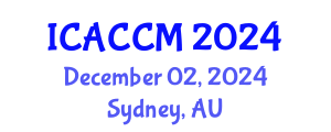 International Conference on Anesthesiology and Critical Care Medicine (ICACCM) December 02, 2024 - Sydney, Australia