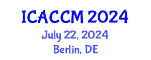 International Conference on Anesthesiology and Critical Care Medicine (ICACCM) July 22, 2024 - Berlin, Germany