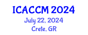 International Conference on Anesthesiology and Critical Care Medicine (ICACCM) July 22, 2024 - Crete, Greece