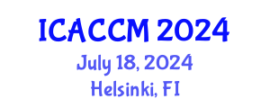 International Conference on Anesthesiology and Critical Care Medicine (ICACCM) July 18, 2024 - Helsinki, Finland