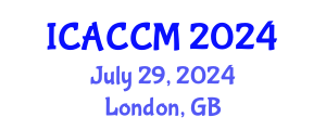 International Conference on Anesthesiology and Critical Care Medicine (ICACCM) July 29, 2024 - London, United Kingdom