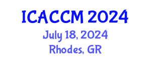 International Conference on Anesthesiology and Critical Care Medicine (ICACCM) July 18, 2024 - Rhodes, Greece