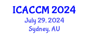 International Conference on Anesthesiology and Critical Care Medicine (ICACCM) July 29, 2024 - Sydney, Australia