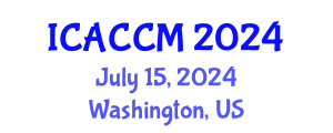 International Conference on Anesthesiology and Critical Care Medicine (ICACCM) July 15, 2024 - Washington, United States