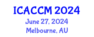International Conference on Anesthesiology and Critical Care Medicine (ICACCM) June 27, 2024 - Melbourne, Australia