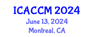 International Conference on Anesthesiology and Critical Care Medicine (ICACCM) June 13, 2024 - Montreal, Canada