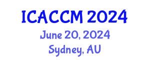 International Conference on Anesthesiology and Critical Care Medicine (ICACCM) June 20, 2024 - Sydney, Australia