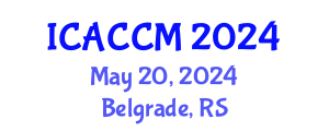 International Conference on Anesthesiology and Critical Care Medicine (ICACCM) May 20, 2024 - Belgrade, Serbia