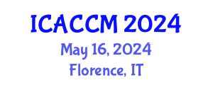 International Conference on Anesthesiology and Critical Care Medicine (ICACCM) May 16, 2024 - Florence, Italy