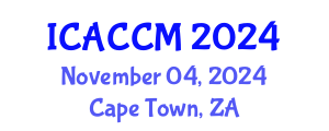 International Conference on Anesthesiology and Critical Care Medicine (ICACCM) November 04, 2024 - Cape Town, South Africa