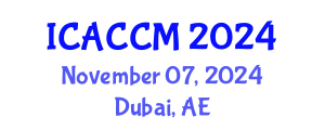 International Conference on Anesthesiology and Critical Care Medicine (ICACCM) November 07, 2024 - Dubai, United Arab Emirates