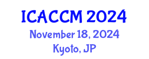 International Conference on Anesthesiology and Critical Care Medicine (ICACCM) November 18, 2024 - Kyoto, Japan
