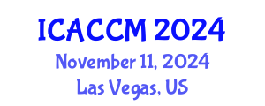 International Conference on Anesthesiology and Critical Care Medicine (ICACCM) November 11, 2024 - Las Vegas, United States