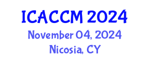 International Conference on Anesthesiology and Critical Care Medicine (ICACCM) November 04, 2024 - Nicosia, Cyprus