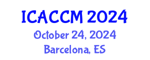 International Conference on Anesthesiology and Critical Care Medicine (ICACCM) October 24, 2024 - Barcelona, Spain