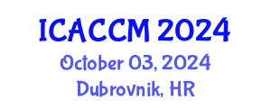 International Conference on Anesthesiology and Critical Care Medicine (ICACCM) October 03, 2024 - Dubrovnik, Croatia