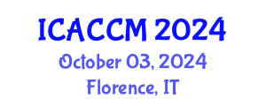 International Conference on Anesthesiology and Critical Care Medicine (ICACCM) October 03, 2024 - Florence, Italy