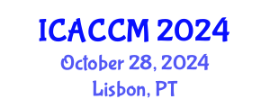 International Conference on Anesthesiology and Critical Care Medicine (ICACCM) October 28, 2024 - Lisbon, Portugal