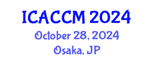 International Conference on Anesthesiology and Critical Care Medicine (ICACCM) October 28, 2024 - Osaka, Japan