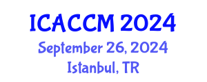 International Conference on Anesthesiology and Critical Care Medicine (ICACCM) September 26, 2024 - Istanbul, Turkey
