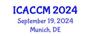 International Conference on Anesthesiology and Critical Care Medicine (ICACCM) September 19, 2024 - Munich, Germany