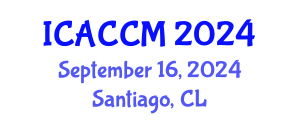 International Conference on Anesthesiology and Critical Care Medicine (ICACCM) September 16, 2024 - Santiago, Chile