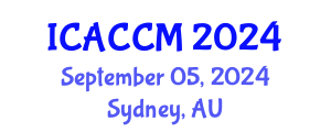 International Conference on Anesthesiology and Critical Care Medicine (ICACCM) September 05, 2024 - Sydney, Australia