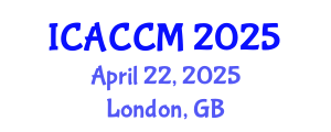 International Conference on Anesthesiology and Critical Care Medicine (ICACCM) April 22, 2025 - London, United Kingdom