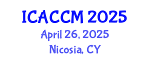 International Conference on Anesthesiology and Critical Care Medicine (ICACCM) April 26, 2025 - Nicosia, Cyprus