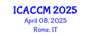 International Conference on Anesthesiology and Critical Care Medicine (ICACCM) April 08, 2025 - Rome, Italy