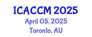 International Conference on Anesthesiology and Critical Care Medicine (ICACCM) April 05, 2025 - Toronto, Australia