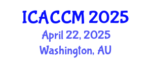 International Conference on Anesthesiology and Critical Care Medicine (ICACCM) April 22, 2025 - Washington, Australia