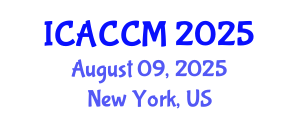 International Conference on Anesthesiology and Critical Care Medicine (ICACCM) August 09, 2025 - New York, United States
