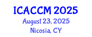 International Conference on Anesthesiology and Critical Care Medicine (ICACCM) August 23, 2025 - Nicosia, Cyprus