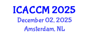 International Conference on Anesthesiology and Critical Care Medicine (ICACCM) December 02, 2025 - Amsterdam, Netherlands