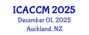 International Conference on Anesthesiology and Critical Care Medicine (ICACCM) December 01, 2025 - Auckland, New Zealand