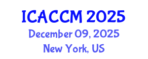 International Conference on Anesthesiology and Critical Care Medicine (ICACCM) December 09, 2025 - New York, United States