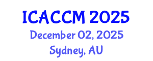 International Conference on Anesthesiology and Critical Care Medicine (ICACCM) December 02, 2025 - Sydney, Australia