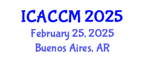 International Conference on Anesthesiology and Critical Care Medicine (ICACCM) February 25, 2025 - Buenos Aires, Argentina