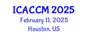 International Conference on Anesthesiology and Critical Care Medicine (ICACCM) February 11, 2025 - Houston, United States