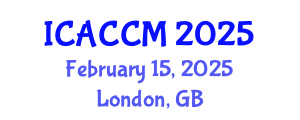 International Conference on Anesthesiology and Critical Care Medicine (ICACCM) February 15, 2025 - London, United Kingdom