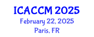 International Conference on Anesthesiology and Critical Care Medicine (ICACCM) February 22, 2025 - Paris, France