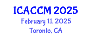 International Conference on Anesthesiology and Critical Care Medicine (ICACCM) February 11, 2025 - Toronto, Canada