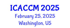 International Conference on Anesthesiology and Critical Care Medicine (ICACCM) February 25, 2025 - Washington, United States