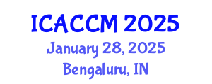 International Conference on Anesthesiology and Critical Care Medicine (ICACCM) January 28, 2025 - Bengaluru, India